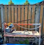 Tegelzaag machine / zaagtafel, Ophalen of Verzenden, Gebruikt, 1200 watt of meer