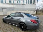 Mercedes-Benz C-Klasse C180d Aut7 2019 Grijs Amg pano, Auto's, Mercedes-Benz, Automaat, 4 cilinders, Diesel, Particulier