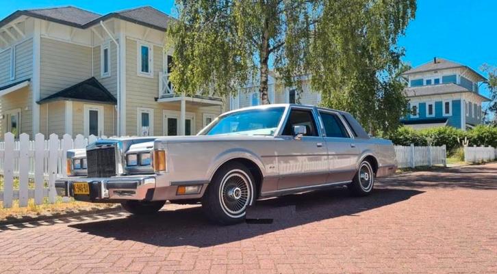 Lincoln 1989 Grijs, Auto's, Lincoln, Bedrijf, Town Car, Adaptieve lichten, Airbags, Airconditioning, Bluetooth, Bochtverlichting