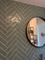 Mooie groene wandtegels, Doe-het-zelf en Verbouw, Tegels, Ophalen, Minder dan 20 cm, Zo goed als nieuw, 20 tot 40 cm