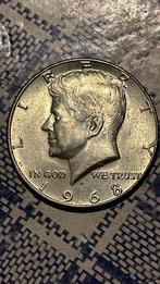 Kennedy half dollar 1968D, Postzegels en Munten, Munten | Amerika, Zilver, Ophalen of Verzenden, Losse munt, Noord-Amerika