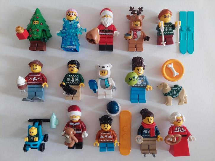 Lego kerst minifiguren, Kinderen en Baby's, Speelgoed | Duplo en Lego, Nieuw, Lego, Ophalen of Verzenden