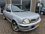 Nissan Micra 1.3 SE N-CVT Automaat - APK: 10-2026! - A/C, Auto's, Gebruikt, Zwart, 4 cilinders, Origineel Nederlands