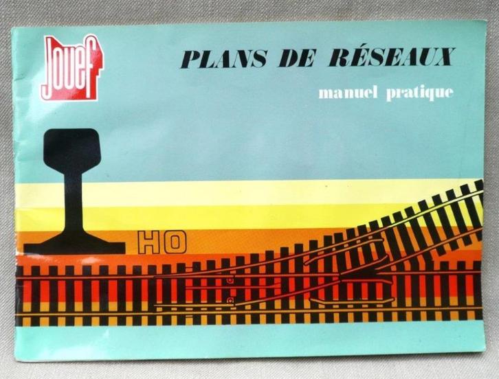 Jouef sporenplan boek. Plans de résaux. Franse taal!, Hobby en Vrije tijd, Modeltreinen | H0, Gebruikt, Boek, Tijdschrift of Catalogus