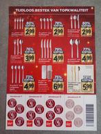 12 zegels Vomar Berghoff bestek 2025, Verzamelen, Supermarktacties, Vomar, Ophalen of Verzenden