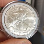 1 oz zilver munt USA EAGLE  2007, Ophalen of Verzenden, Zilver