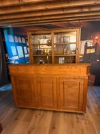 Antiek grenen barset toog luifelbar bar man cave cafe kroeg, Verzenden, Zo goed als nieuw