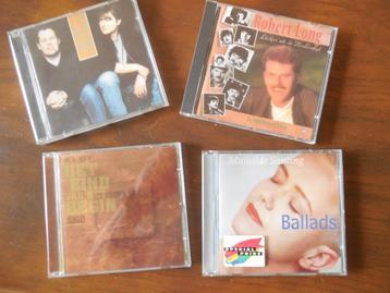 4 CD's Nederlandse zangers beschikbaar voor biedingen