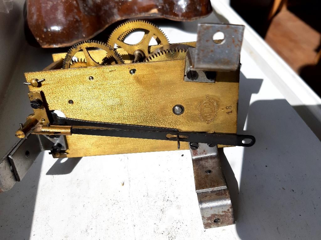 antiek ODO uurwerk, Antiek en Kunst, Ophalen of Verzenden