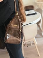 Bear Design bruin leer slingbag / crossbody sling tas, Sieraden, Tassen en Uiterlijk, Tassen | Schoudertassen, Overige merken