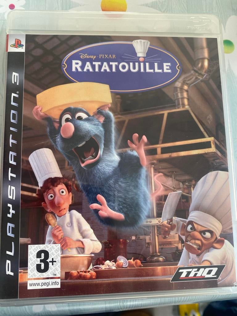 Ratatouille - PS3 Spel (Disney Pixar), Avontuur en Actie, Gebruikt, 1 speler, Ophalen of Verzenden