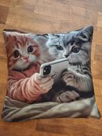 kussens met kattenprint, Huis en Inrichting, Ophalen, Vierkant