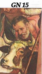 Gn15 gelopen ansichtkaart aanbidding der herders, Ophalen of Verzenden, 1980 tot heden, Gelopen