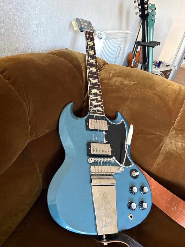 Gibson Murphy Lab 1964 SG Standard Reissue with Maestro, Muziek en Instrumenten, Snaarinstrumenten | Gitaren | Elektrisch, Ophalen