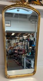 Klassieke, gouden spiegel., Ophalen, Rechthoekig, Minder dan 50 cm