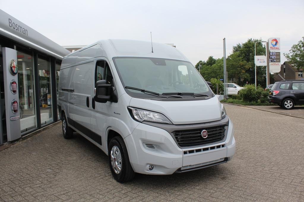 Fiat Ducato E 47 KW BEV90 47 KWh L3-H2 (bj 2021), Auto's, Bestelauto's, 0 cilinders, Gebruikt, 150 pk, Origineel Nederlands