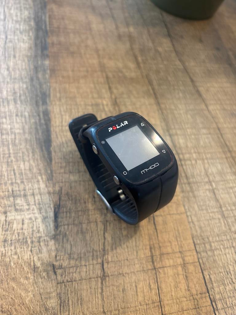 Polar M400 sporthorloge, Gebruikt, Zwart, Ophalen of Verzenden, GPS