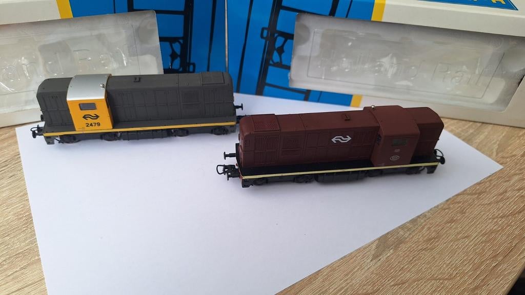 Holland Rail DKM H0 2 x NS 2400 voor AC wisselstroom in OVP, Hobby en Vrije tijd, Modeltreinen | H0, Overige merken, Wisselstroom