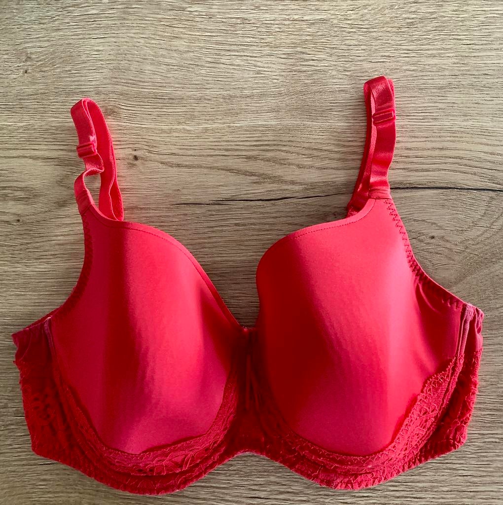 Prima donna twist 80F voorgevormd rood, Verzenden, BH, Rood
