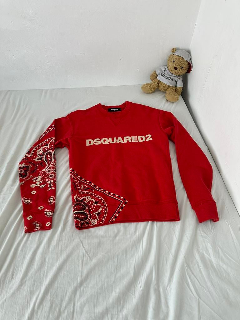 Zeldzame Dsquared2 trui, Kleding | Heren, Ophalen of Verzenden, Zo goed als nieuw, Maat 46 (S) of kleiner, Rood