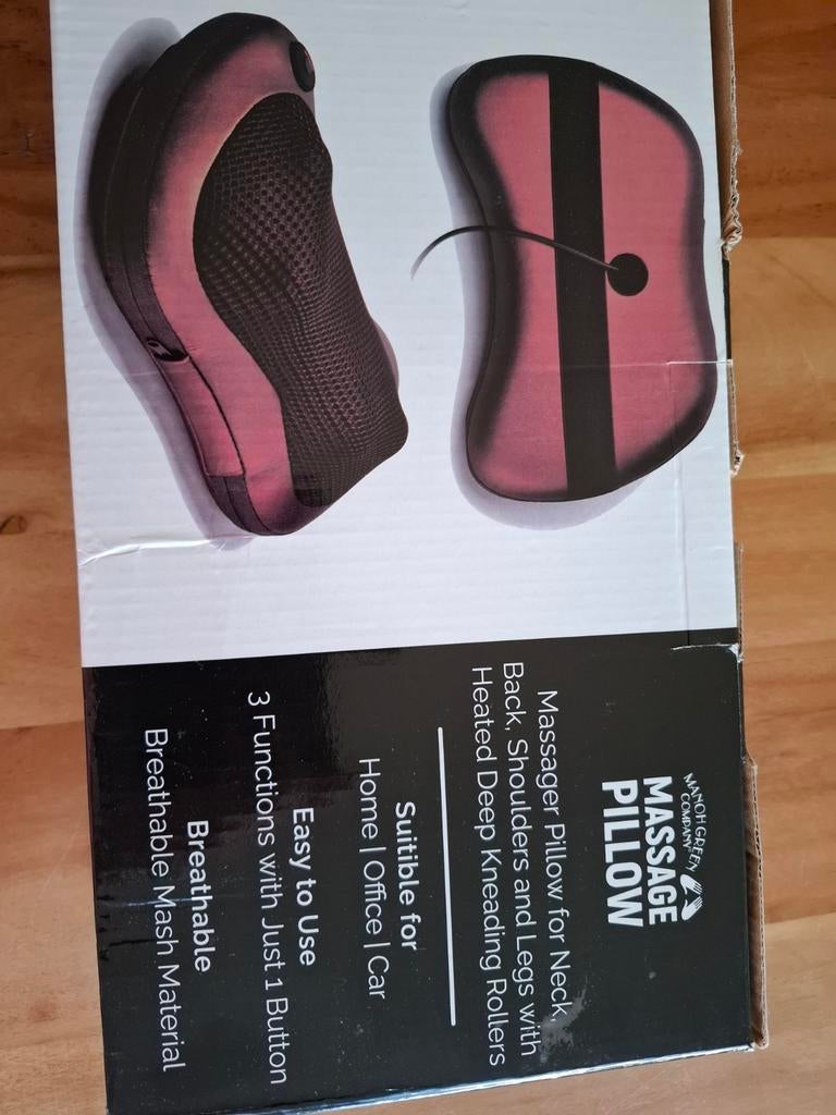 Nieuw massage kussen, Ophalen of Verzenden, Nieuw, Massagestoel of Kussen