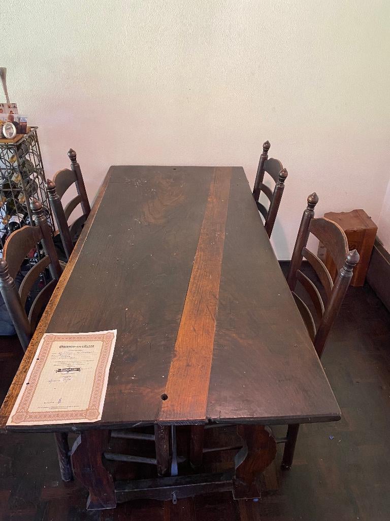 antieke tafel, Antiek en Kunst, Antiek | Meubels | Tafels, Ophalen