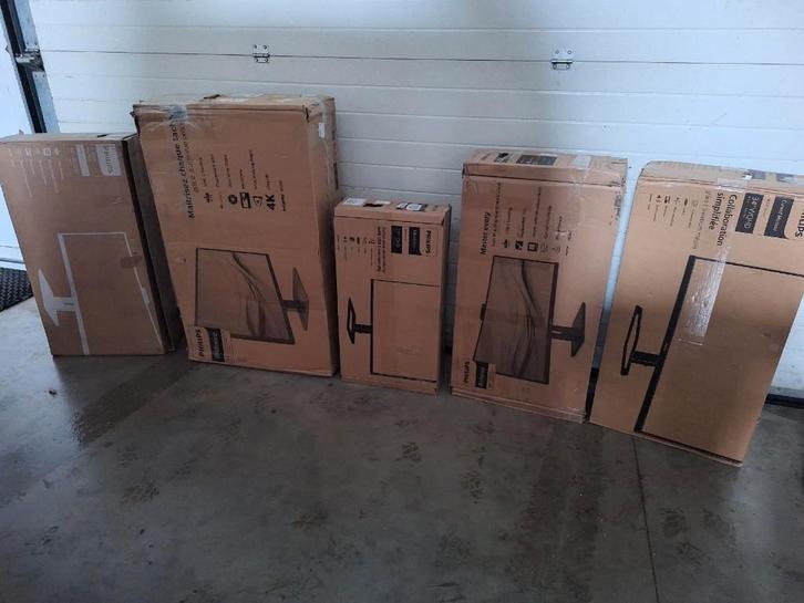 34 Philips Monitoren, Computers en Software, Monitoren, Niet werkend, 60 Hz of minder, Gaming, Curved, Ultrawide, Overige typen