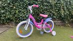 Volare meisjesfiets Minnie Mouse 16inch, Ophalen, Zo goed als nieuw, 16 tot 20 inch, Zijwieltjes