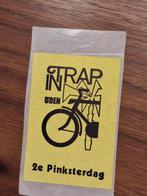 6271 Vintage 'In Trap Uden 2e Pinksterdag' Sticker, Ophalen of Verzenden, Nieuw