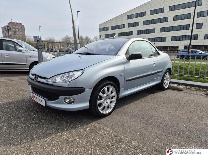 Peugeot 206 CC 2.0-16V, Auto's, Peugeot, Bedrijf, Te koop, ABS, Airbags, Alarm, Boordcomputer, Centrale vergrendeling, Elektrische buitenspiegels