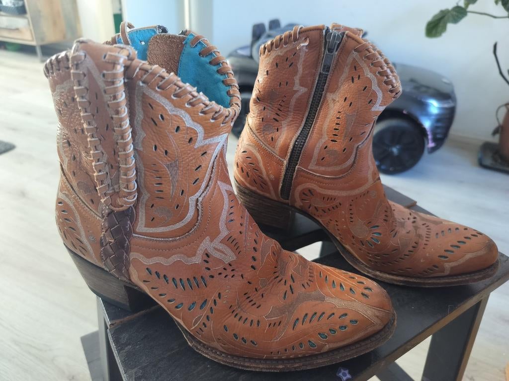 Sendra cowboy laarsjes maat 37, Ophalen, Jax, Zwart, Jax