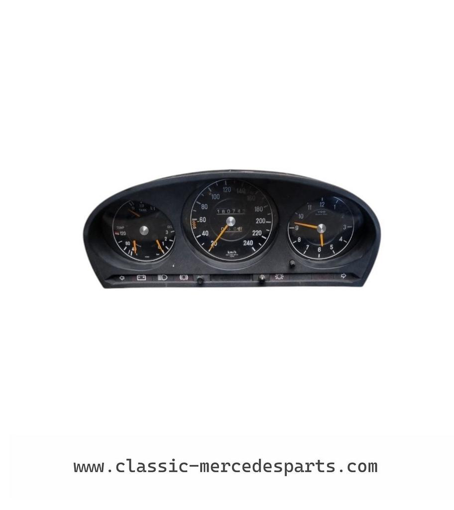 Tellerhuis / combi instrument Mercedes w116 280 1165420101, Gebruikt, -, Ophalen of Verzenden, -