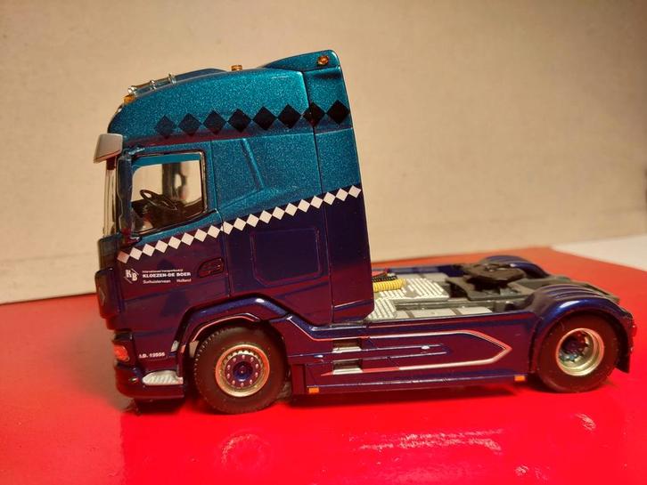DAF XF Super Space Cab modeltruck Kloeze-De Boer, Hobby en Vrije tijd, Modelauto's | 1:50, Zo goed als nieuw, Bus of Vrachtwagen