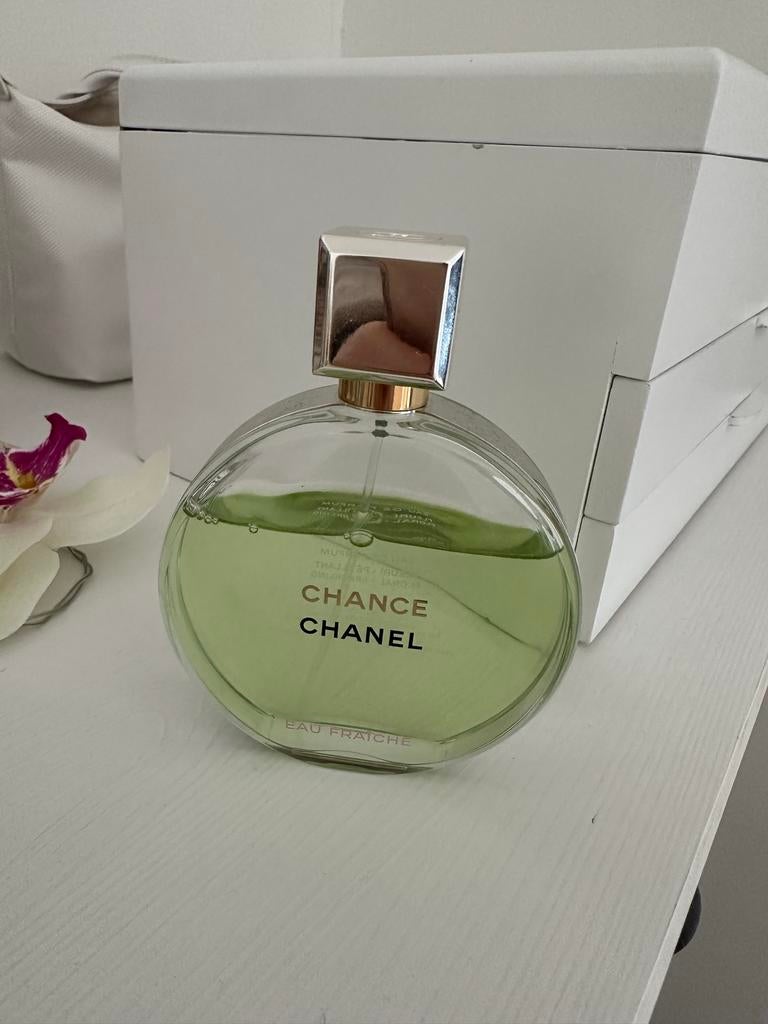 CHANEL PARFUM CHANCE EAU FRAÎCHE Eau de parfum 100%, Sieraden, Tassen en Uiterlijk, Uiterlijk | Parfum, Ophalen of Verzenden, Gebruikt
