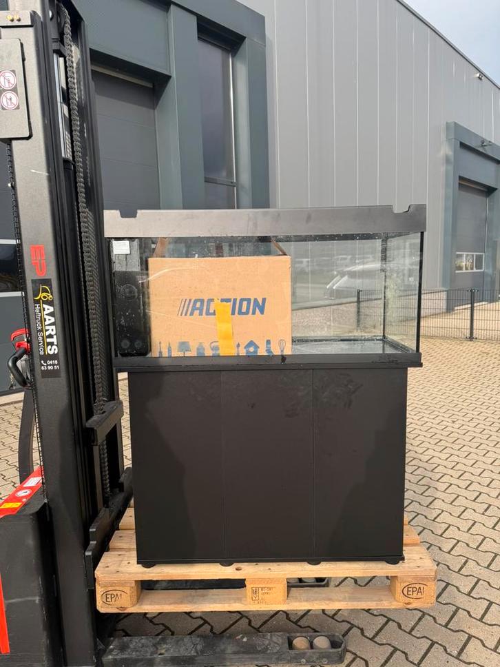 JUWEL Aquarium Rio incl. onderkast LED zwart 180 L, Dieren en Toebehoren, Vissen | Aquaria en Toebehoren, Zo goed als nieuw, Leeg aquarium