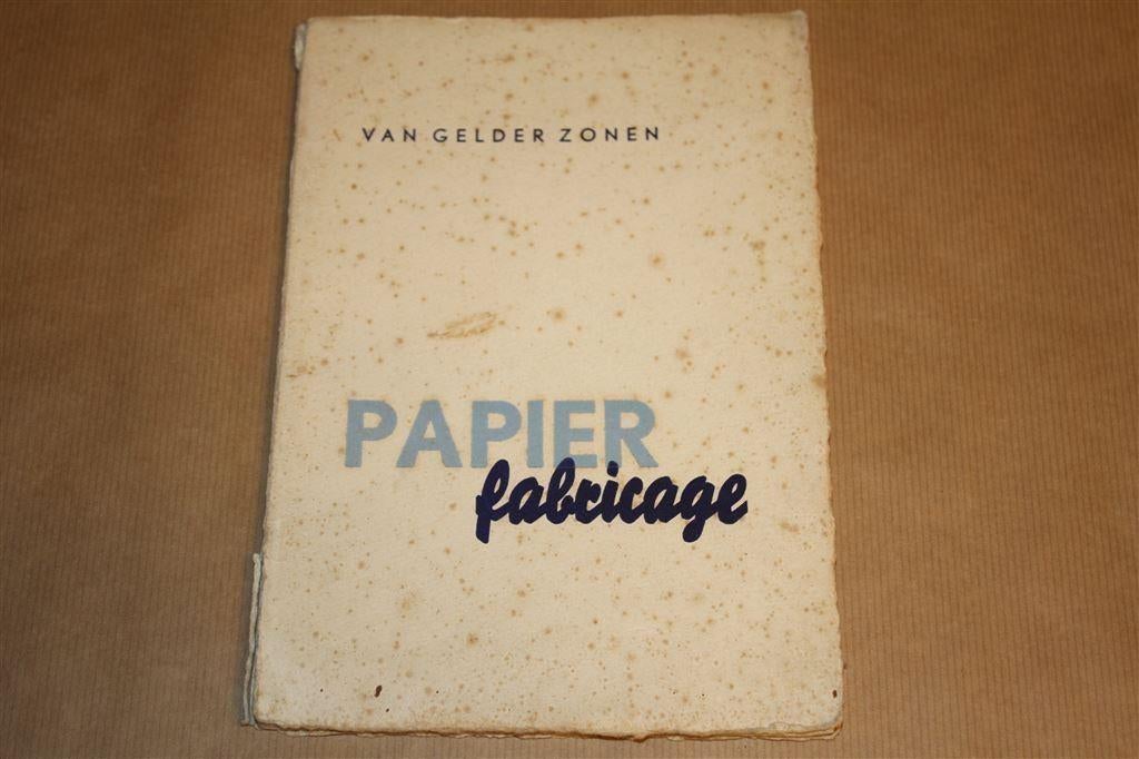 Papierfabricage - C. Pels - Uitg. Van Gelder Zonen 1950, Ophalen of Verzenden, Gelezen