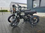 Fatbike H9 Gashendel 6km legaal+ Achterzitje & Bleutooth, Fietsen en Brommers, Elektrische fietsen, Overige merken, -, -, Nieuw