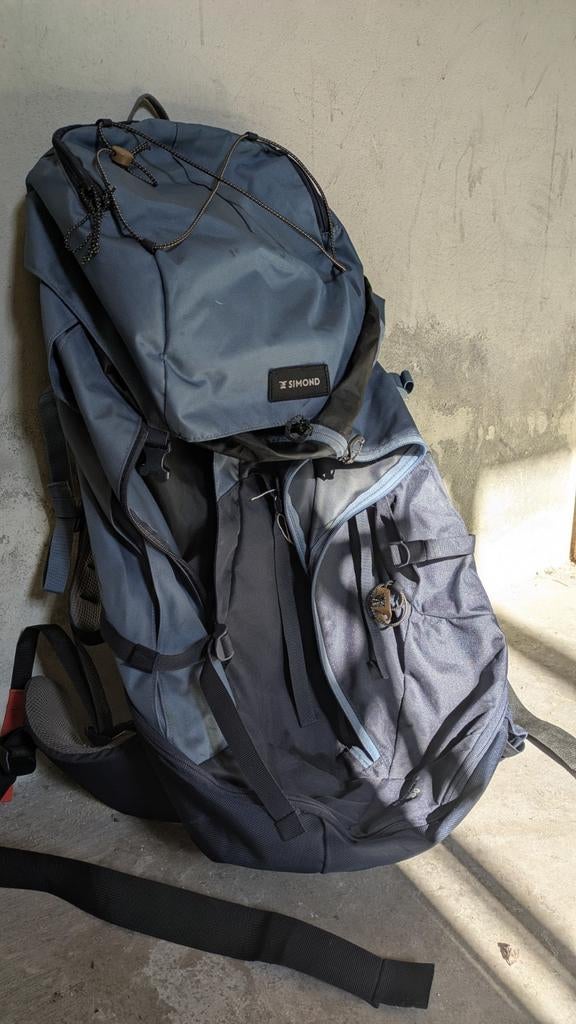 Decathlon trekkingrugzak 60 liter MT100 voor dames., Ophalen, Gebruikt, Rugzak