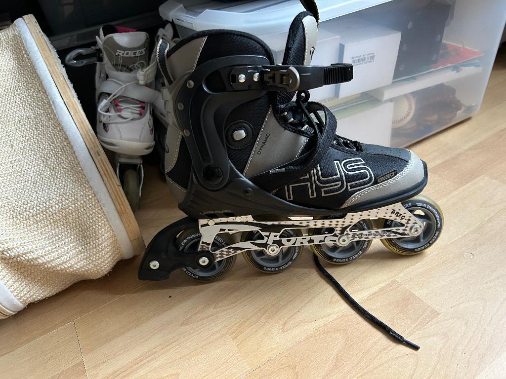Skeelers maat 45, Sport en Fitness, Skeelers, Ophalen, Heren, Zo goed als nieuw, Inline skates 4 wielen