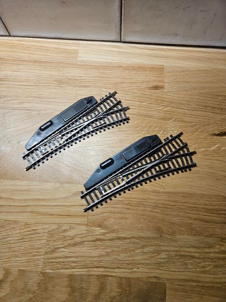 2x Märklin 2261 K-rails wissels, Ophalen of Verzenden