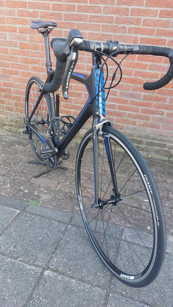 GIANT TCR Composite 1 maat L Shimano Ultegra 2x11 nieuwstaat, Ophalen, 28 inch, Carbon, Giant