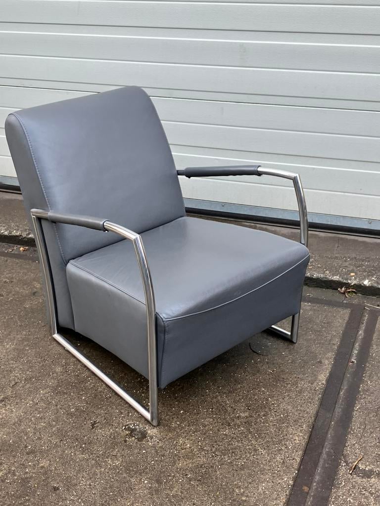 Vintage fauteuil in goede staat, Ophalen, Vintage, 75 tot 100 cm, Zo goed als nieuw