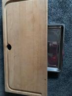 Vlees snijplank met opvangbakje, Ophalen of Verzenden, Gebruikt