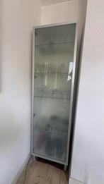 IKEA Servieskast / Multifunctionele Kast met Glazen Deur, Ophalen, Minder dan 50 cm, Gebruikt, Metaal