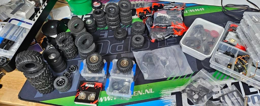 Axial Scx24/Fcx24/Fcx18 Onderdelen verzameling, Ophalen of Verzenden, Zo goed als nieuw, Onderdeel