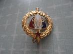Franse insigne/speld emaille, AGMG et etoile des blesses, Verzenden, Zo goed als nieuw, Overige onderwerpen, Speldje of Pin