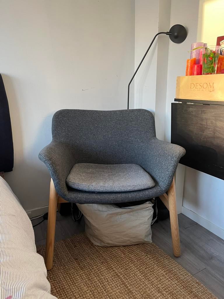 Fauteuil, Huis en Inrichting, Fauteuils, Ophalen, Zo goed als nieuw, 75 tot 100 cm, 50 tot 75 cm