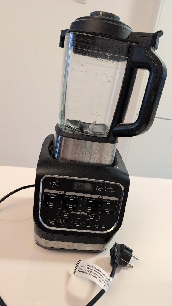 ninja blender & soepmaker HB150, Witgoed en Apparatuur, Blenders, Ophalen of Verzenden, Gebruikt, Blender
