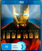 'Iron Man', blu-ray, Ophalen of Verzenden, Zo goed als nieuw, Actie