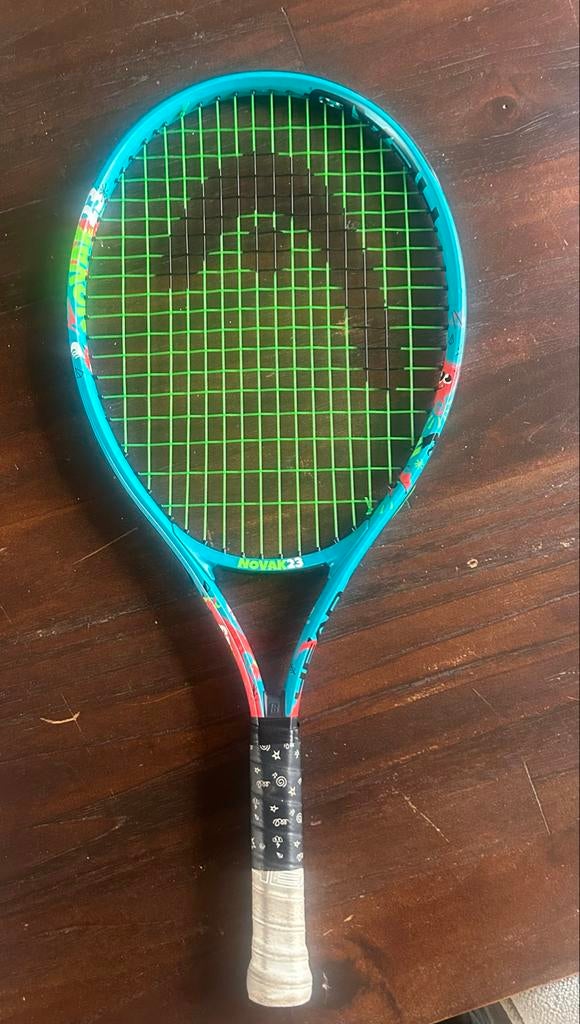 Tennisracket Novak junior 23, Sport en Fitness, Tennis, Gebruikt, L00, Ophalen of Verzenden, Head